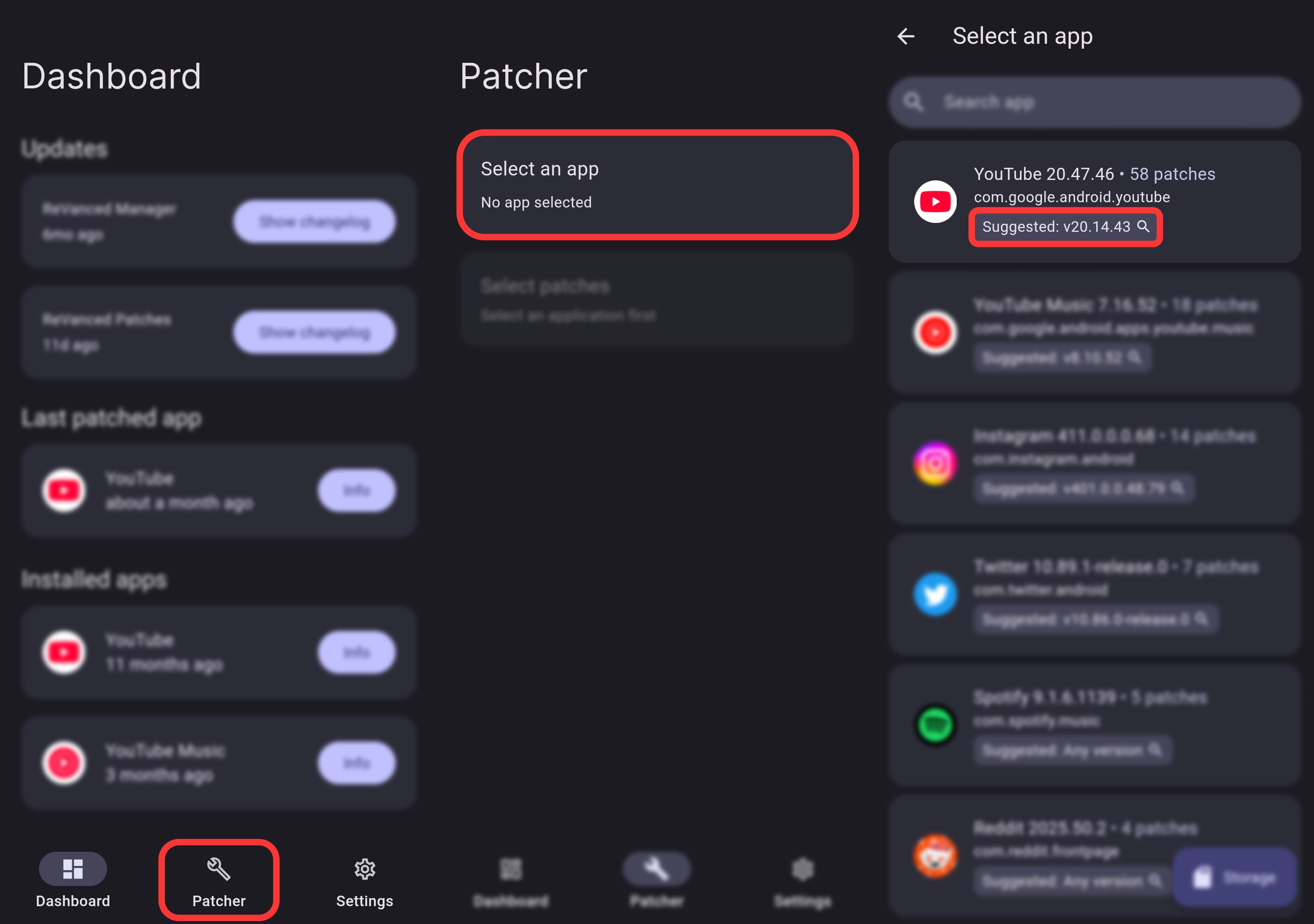 ReVanced Manager Image 1